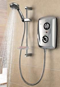 Triton Slimline and Thermo Eshowers -  Triton T80z Thermostatic 9.5kw Chrome