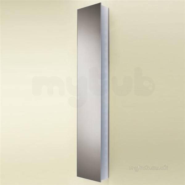  Bathroom Cabinet Double Sided Mirrored Doors Adjustable Shelves : HiB