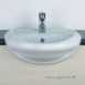 Wave Wa4621 One Tap Hole Semi-countertop Basin Wh Wa4621wh