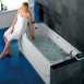 Ideal Standard Www T8997 1800 X 800 Right Hand Bath No Tap Holes Inc Pnl Wh