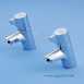 Armitage Shanks Contour 21 Basin Plr R-mtd Chrome Pair