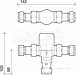 Mixing Valve 15mm Thermostatic Tmv2 And 3 Sf1337xx