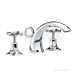 Bristan Art Deco 3 Hole Basin Mixer