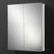 Hib 42500 Aluminium Quantum 500x700mm Single Door Wc Cabinet Mirror Door