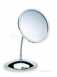 Ibb Av93 Chrome Magnifying Mirror For Wall Or Free-standing