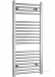 Stelrad 147004 Chrome Straight Ladder Heated Towel Rail 1200mm H X 500mm W