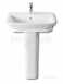 Roca The Gap 600mm One Tap Hole W/h Or Countertop Basin Wh