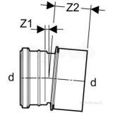 Hdpe 110mm Duofix Wc Connector 5d Bend