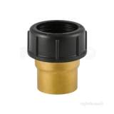 HDPE ADAPTOR IN BRASS FOR SOLDERING LEAD