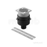 Hdpe Pe Floor Drain 50mm Outlet Pe