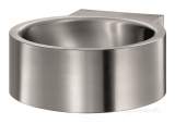 Delabie Redo Wall Mtd Basin No Tap Hole 304 Stainless Steel Satin