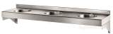 Delabie Triplo Rp Wall Mtd 3 Basins Tap Hole 35 304 St Steel Satin