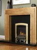 Flavel Caress S/line Mc Brass Gas Fire
