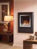 FLAVEL FINESSE PEBBLE GAS FIRE CHROME