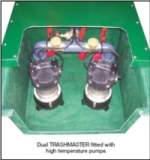 226 Trashmaster Floor Mtd With Pumps 1ph