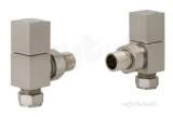 Eastbrook 12037 Angled Square Radiator Valve