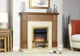 Truro Brass Electric Suite Golden Oak