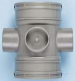 4 Inch Bossed Pipe Connector 1.5 Inch 120.412.15-g