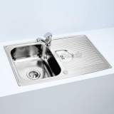 Armitage Shanks Sandrngham In Sink 345x415 Pol S/s Mdr S5872my