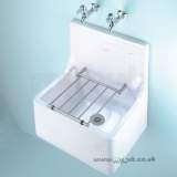 Armitage Shanks Alder S590001 510mm Cleaners Sink Wh
