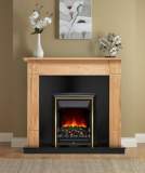 BM 48 inch DARRAS ECO NAT OAK/BLACK BLK FIRE