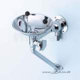 Armitage Shanks S5445 Wall Mounted Eyewash Fountain Cp S5445aa