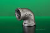Crane Galvanised Malleable Elbow-151g 1 1/2 Exp 0cc01501a