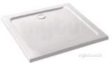 Volente 760x760 Abs Stone Resin Tray Wh