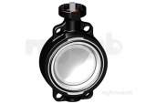 Georg Fischer PVDF BUTTERFLY VALVE 567 FPM CUT 160 175567827