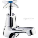 DEVA BASIN TAP CROSS-TOP 181X CHROME PLATED PAIR