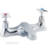 Deva X Top Bath Filler Deck Mounted Cp