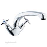 DEVA X-TOP MONO SINK MIXER CHROME PLATED 189X