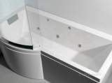 Celcius Showerbath Left Hand And C-lenda Sys 1 Wh/ch