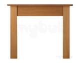 Valor Adella Mantel Oak Finish 0507021