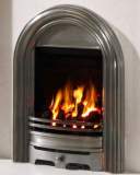 Bm Abbey Gas Fire 180mm-full Polished