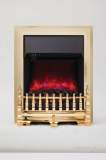 Bm Camberley Led Electric Fire Brass