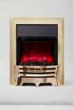 Bm Mayfair Led Electric Fire Brass
