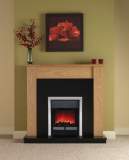 ABBEY ARCHED LED ELECTRIC FIRE-BLACK