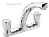 PEGLER YORKSHIRE POLO DECK MOUNTED SINK MIXER