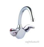 Related item L526 Chrome Plated Leger Monobloc Sink Mixer C/w