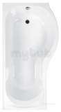 23.0071r Prado Offst Showerbath 1700 Right Hand 5mm