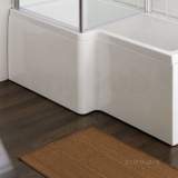 Quantum Showerbath 1.5m Front Panel Wh