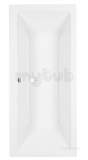 Eastbrook Quantum Duo 1700 X 750 Carronite Wh