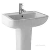 Andelle 540mm One Tap Hole Basin White 24.0008