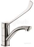 Related item Delabie Mechanical Sink Mixer Swivel Spout H150 L230mm Hygiene Lever