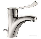 Delabie Ep Basin Mixer H85mm With Waste Hygiene Lever
