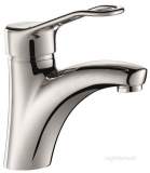 Delabie Mechanical Basin Mixer H85mm Without Waste Sculptured Lever
