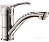 Delabie Mechanical Basin Mixer With Swivel Spout H95mm Sculpt Lever