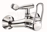 Delabie Mechanical Shower Mixer Top Outlet Sculpt Lever Offset Sp 2538
