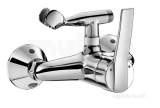 Delabie Mechanical Shower Mixer Top Outlet Sculpt Lever Offset Sp 2538t